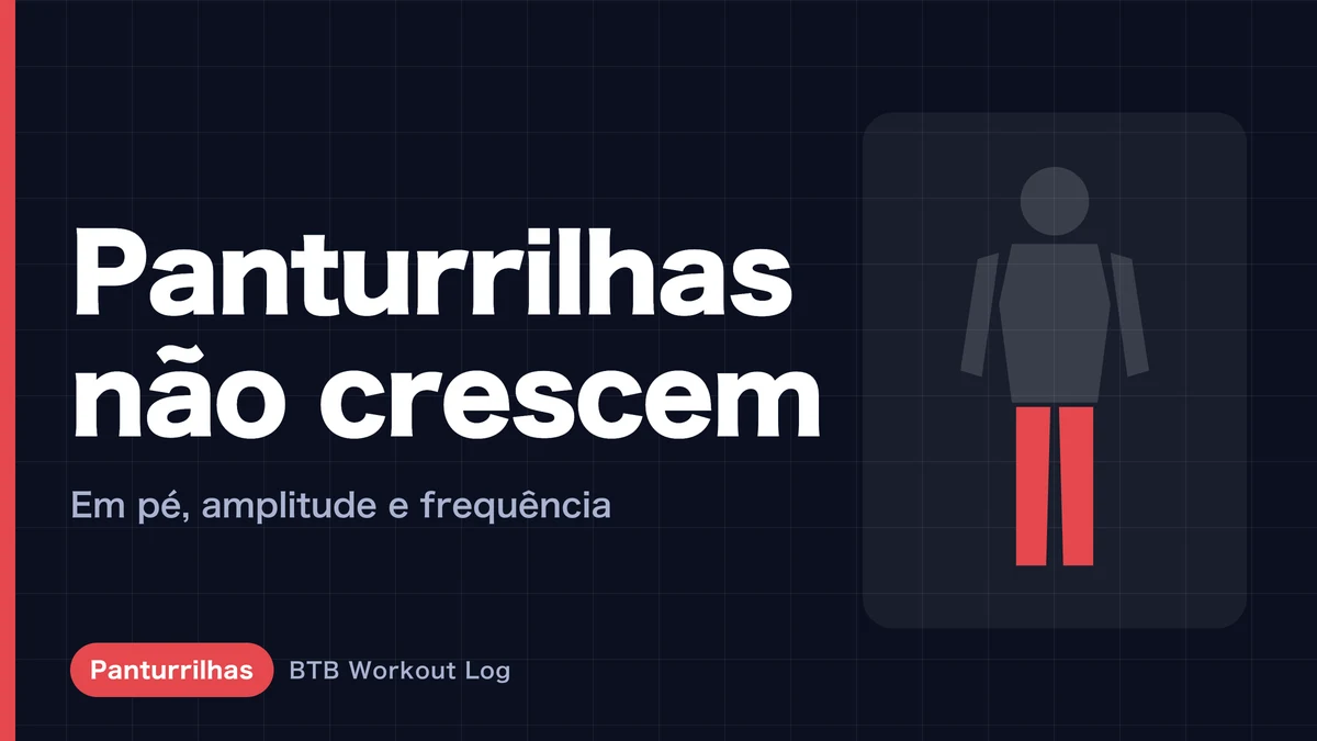 Panturrilhas não crescem? 5 pontos para hipertrofia muscular