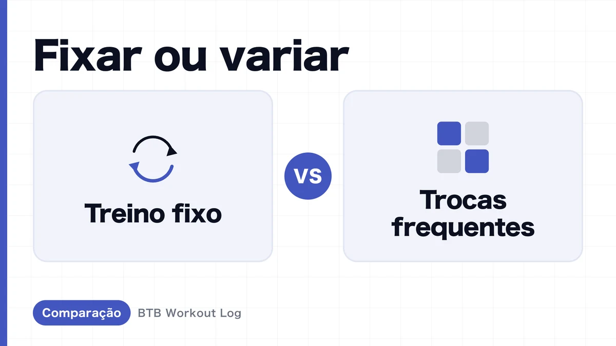 Hipertrofia muscular: rotina fixa ou troca frequente de exercícios?
