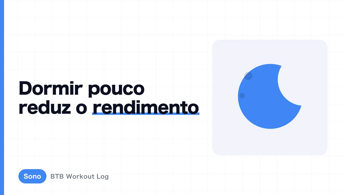 Sono insuficiente e musculação: o que acontece até o desempenho cair?