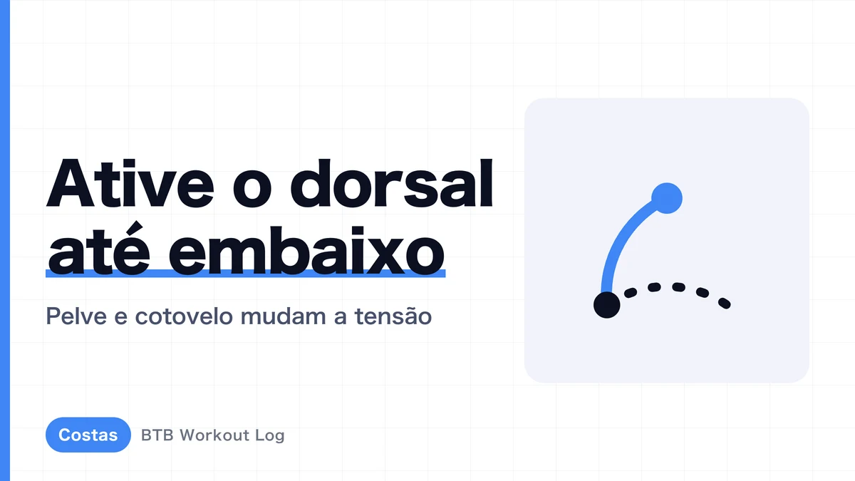 Dorsal inferior: execução e exercícios para dar largura à parte baixa das costas