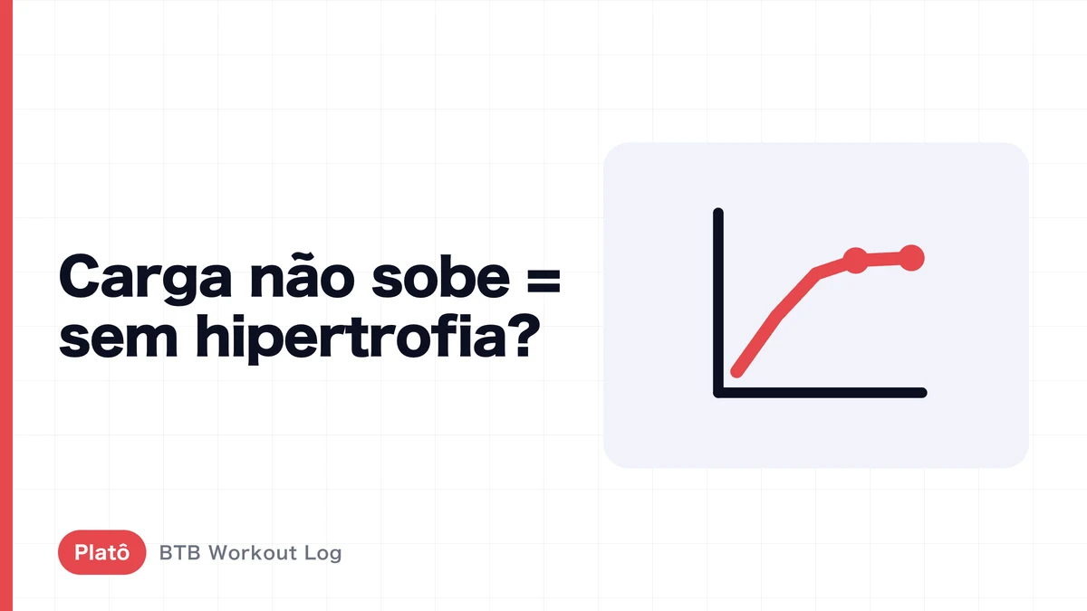 Platô de carga não significa fim da hipertrofia muscular