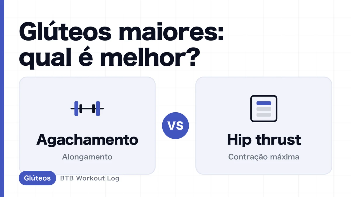 Agachamento ou hip thrust para glúteos? Compare a hipertrofia do glúteo máximo