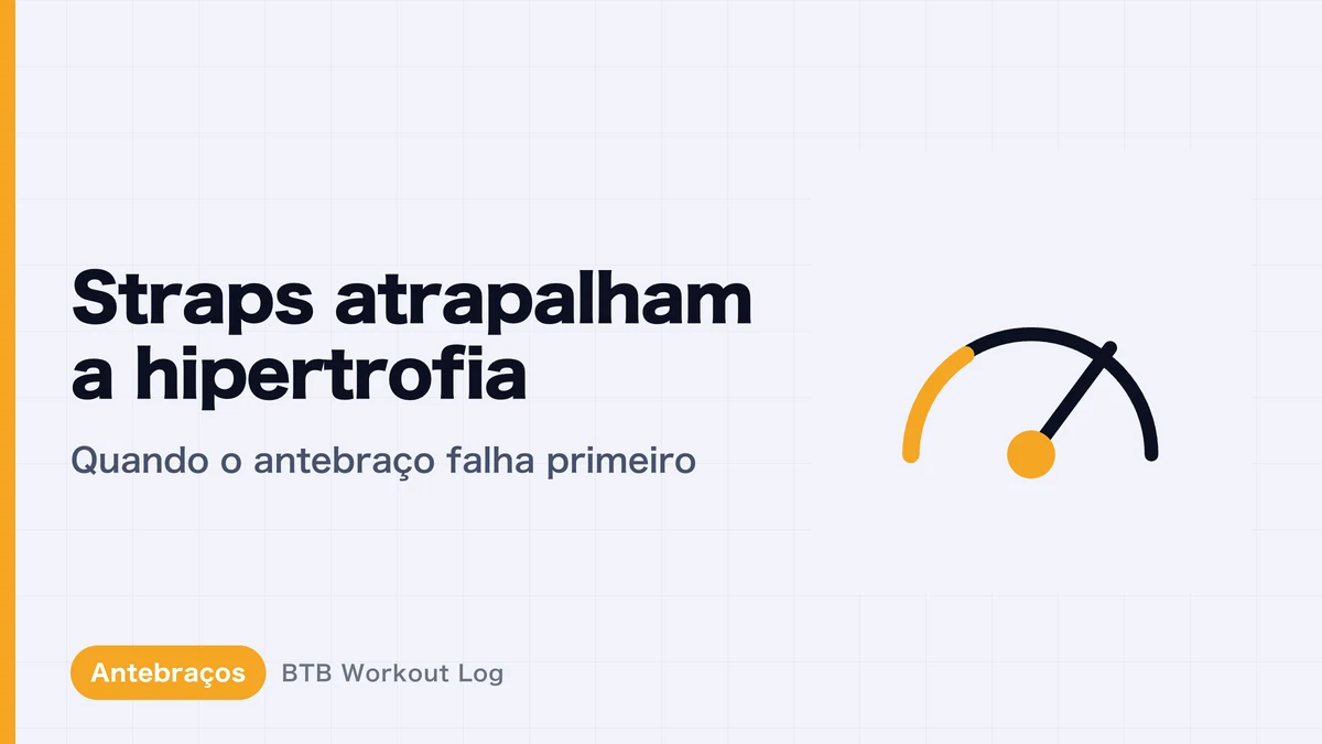 Straps e hipertrofia muscular | Usá-los prejudica os ganhos nas costas?