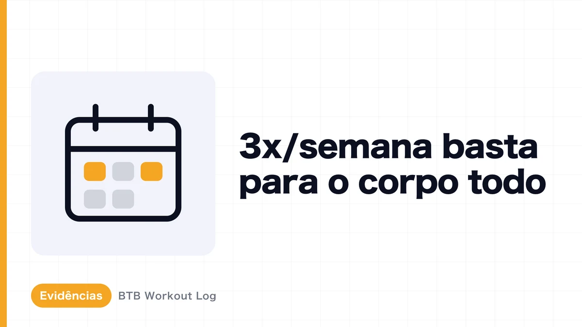 Treino de corpo inteiro 3 vezes por semana: é suficiente para hipertrofia muscular?