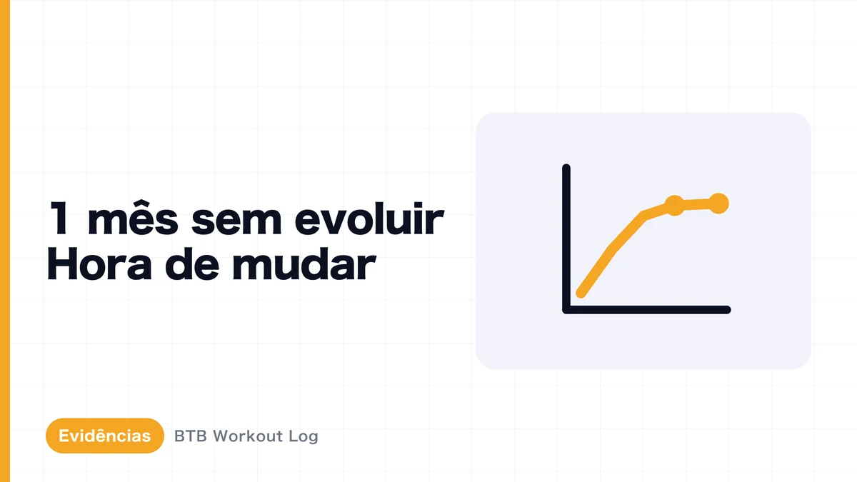Carga estagnada há 1 mês: devo mudar o programa de treino?