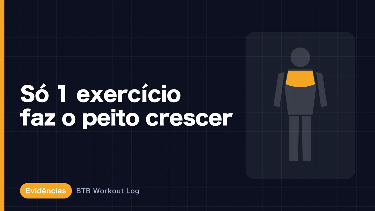 Treino de peito com 1 exercício funciona?