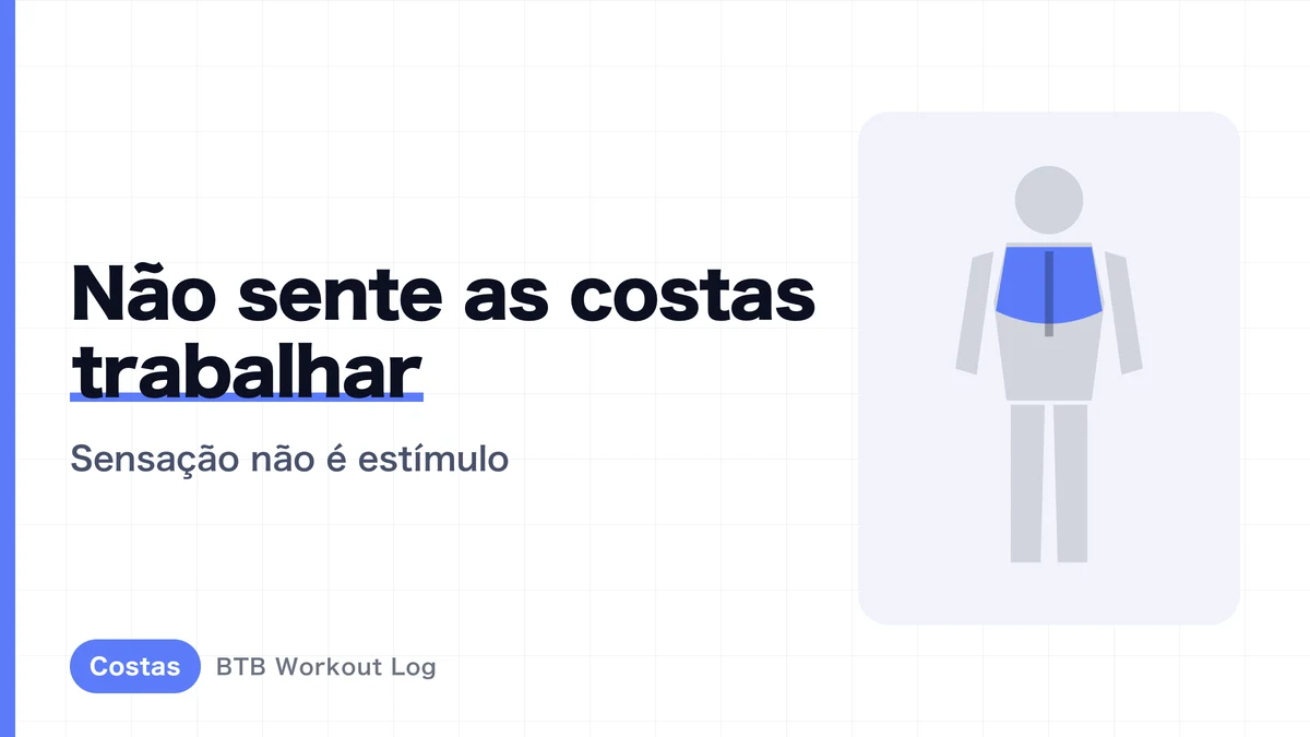Treino de costas: por que é tão difícil sentir o músculo trabalhando?
