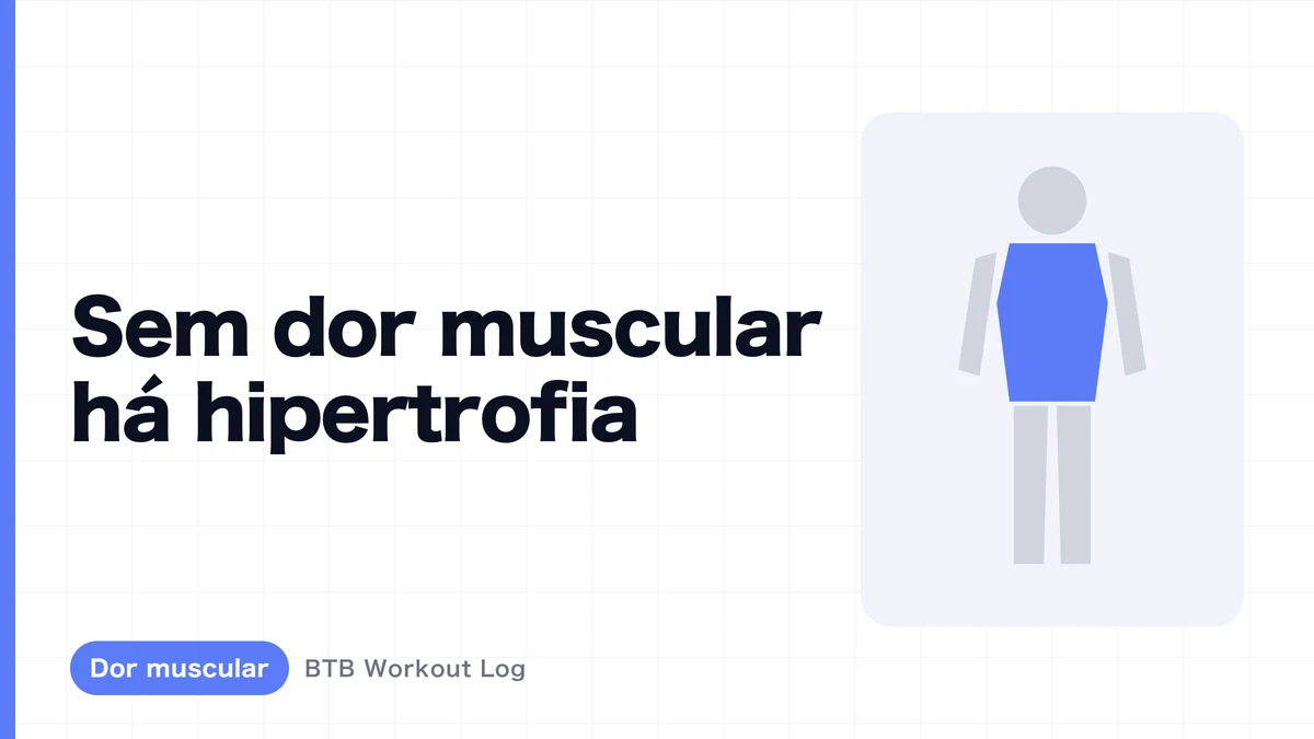 Hipertrofia muscular sem dor: por que isso acontece?