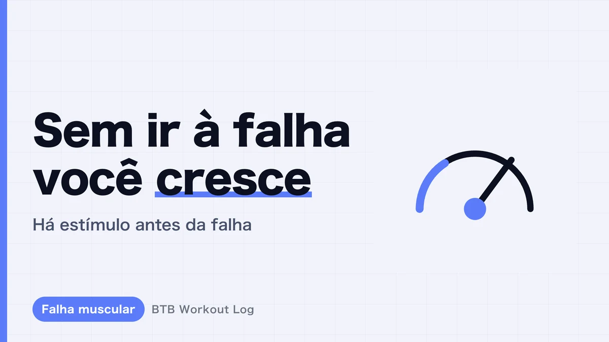 Hipertrofia muscular sem treino até a falha em todas as séries: por que funciona?