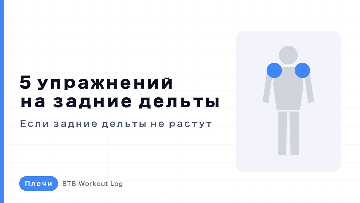 Задняя дельта: 5 упражнений для роста | Полное руководство