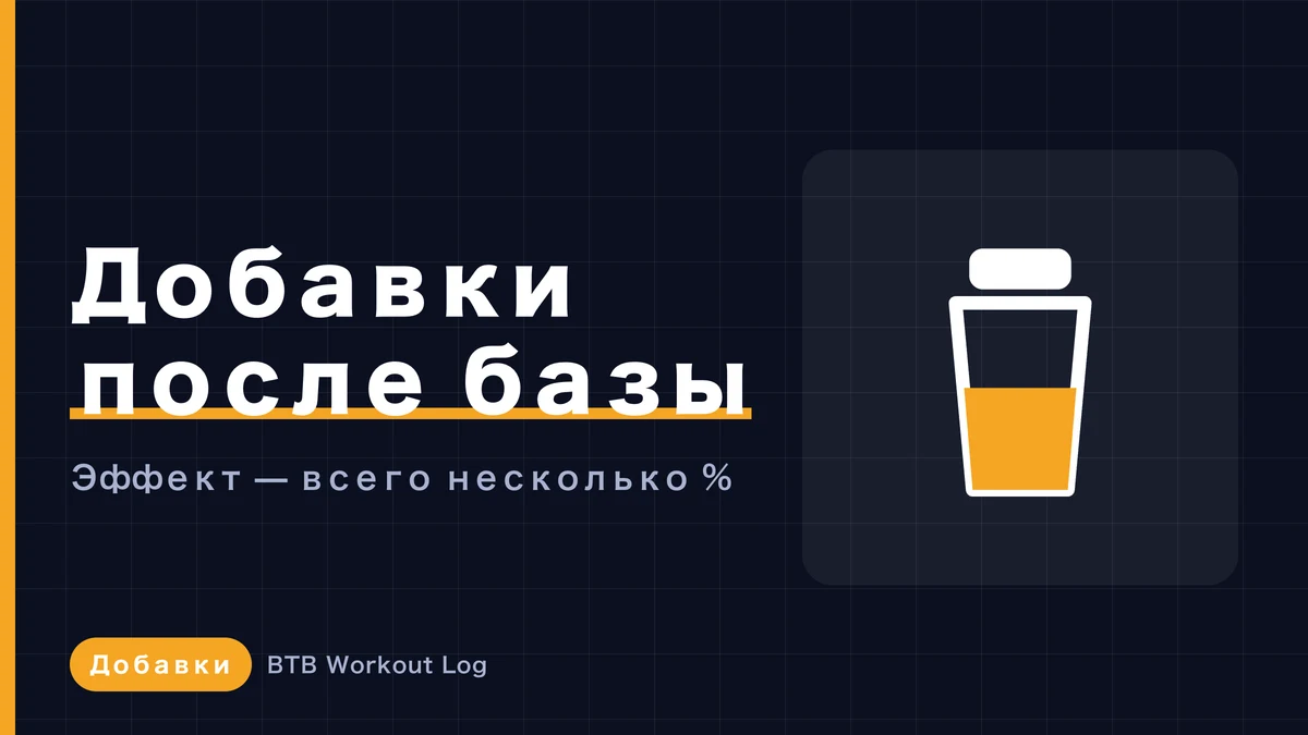 4 добавки, которые реально строят мышцы | Научные рейтинги и что пропустить