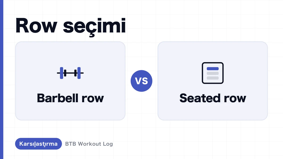 Barbell Sırta Çekiliş vs Oturan Sırta Çekiliş: Hangisi Arka Kas Hipertrofisi İçin Daha İyi?