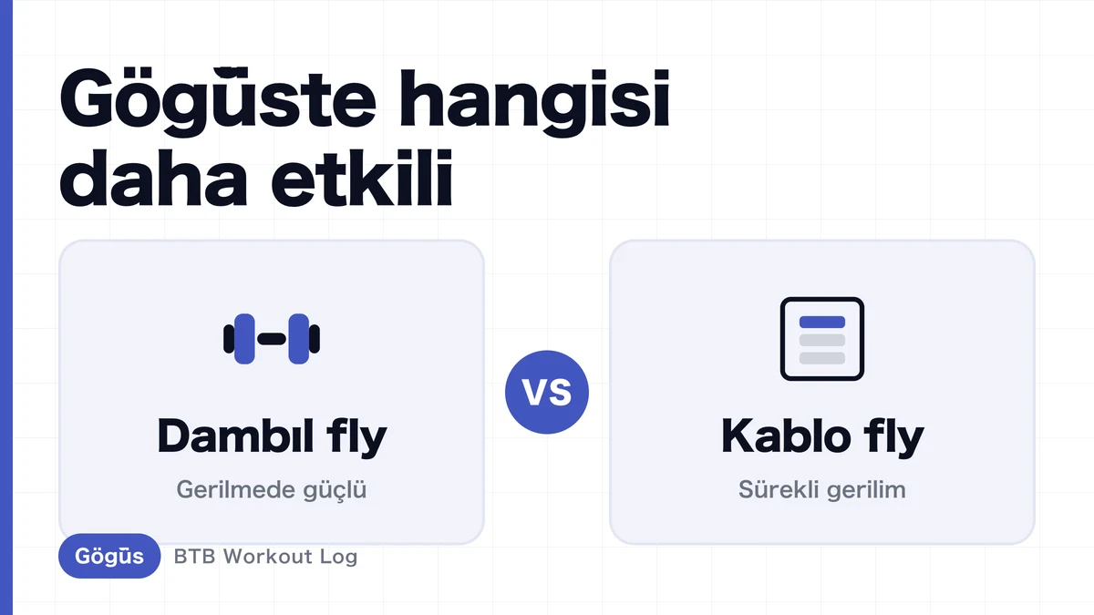 Dumbbell Fly vs Cable Fly | Göğüs Hipertrofisi İçin Hangisi Daha Etkili?