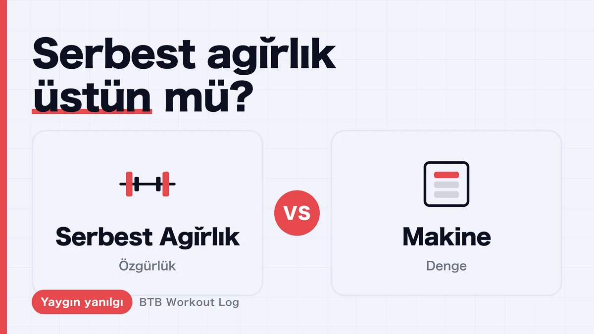 Serbest Ağırlık Mı Makine Mi? Hangisi Kas Hipertrofisi İçin Daha İyi?