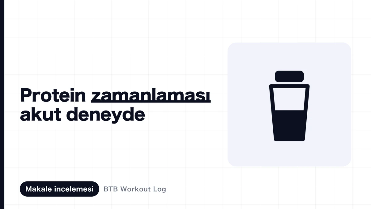 İki çalkalayıcı ve bir saat kullanarak kas antrenmanı öncesi ve sonrası besin alımının zamanlamasını gösteren bir resim