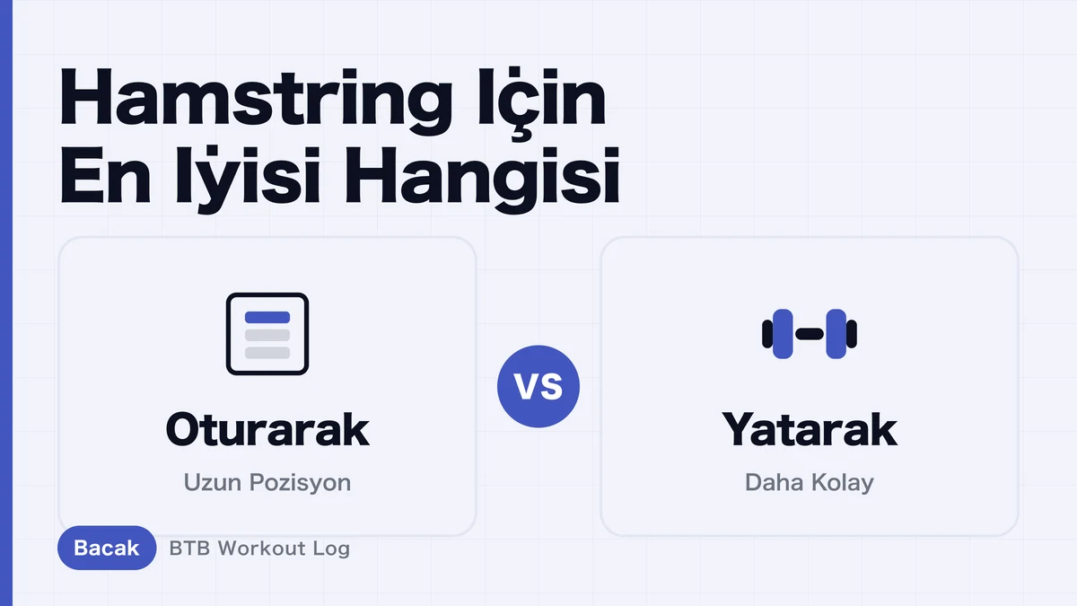 Seated Leg Curl vs Lying Leg Curl | Hamstring Gelişimi İçin Hangisi Daha İyi?