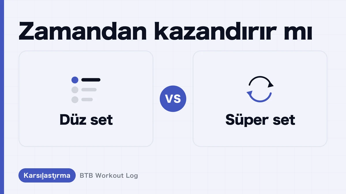 Düz Setler ve Süper Setler: Kas Hipertrofisi İçin Hangisi Daha Etkili?