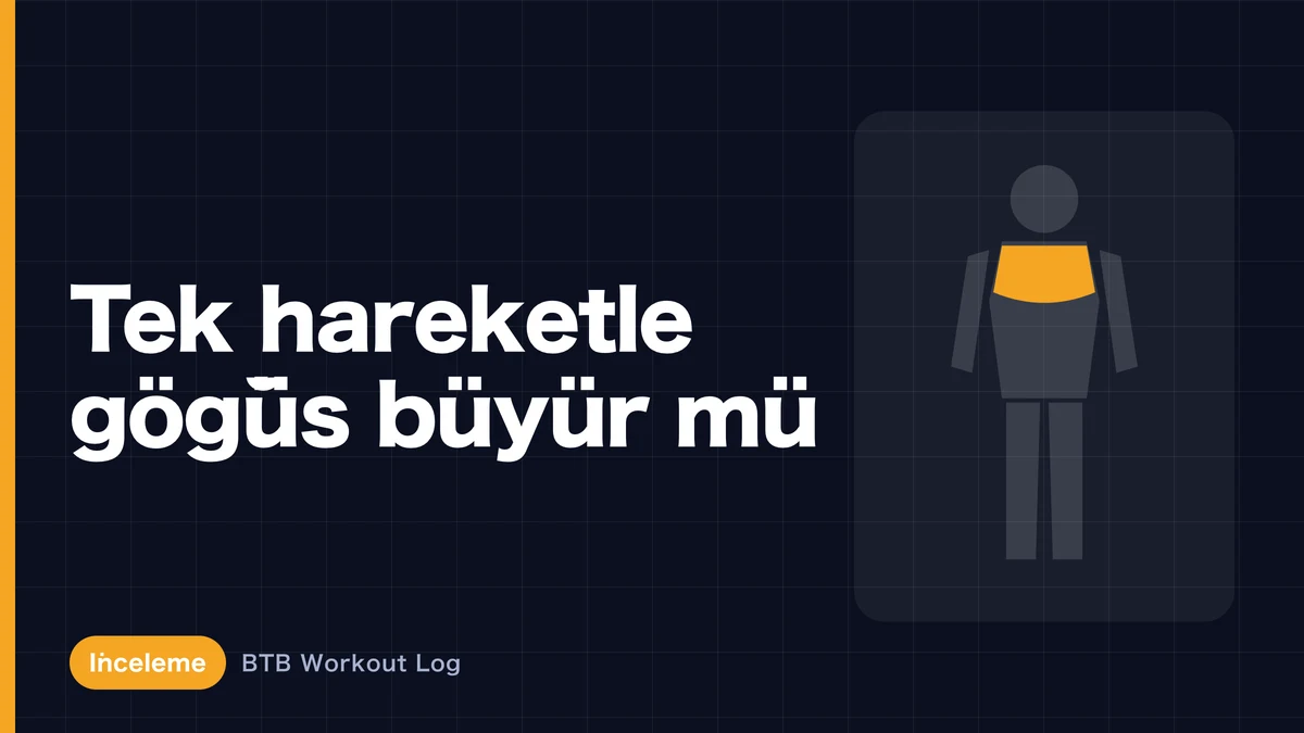 Sadece Bir Egzersizle Göğüs Büyütebilir misin?