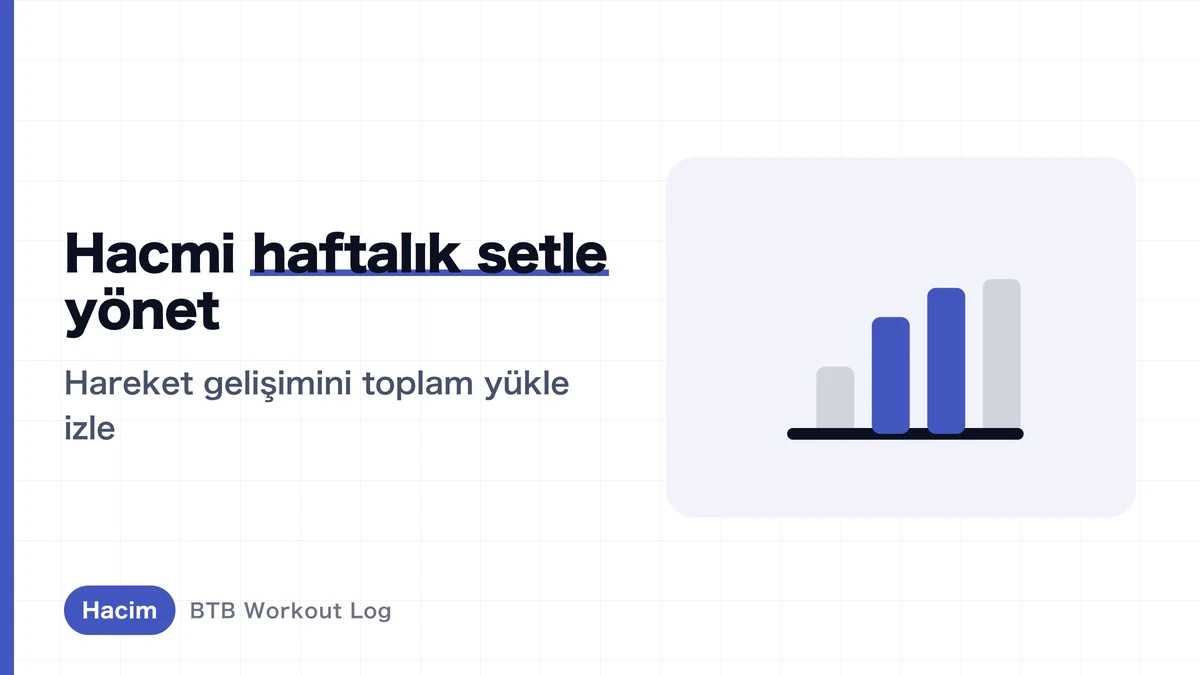 Antrenman Hacmi Nedir? Nasıl Hesaplanır, İzlenir ve Toplam Tonaj Oluşturulur