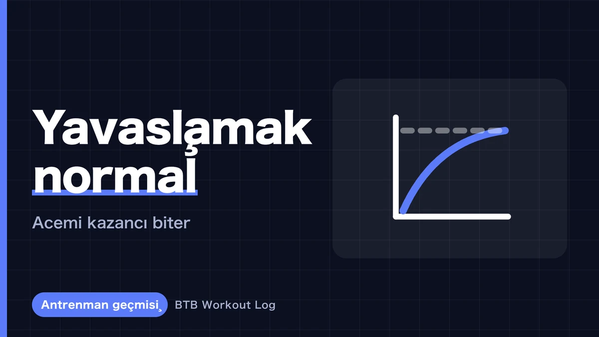 Antrenman deneyimi arttıkça neden kas gelişimi yavaşlıyor?