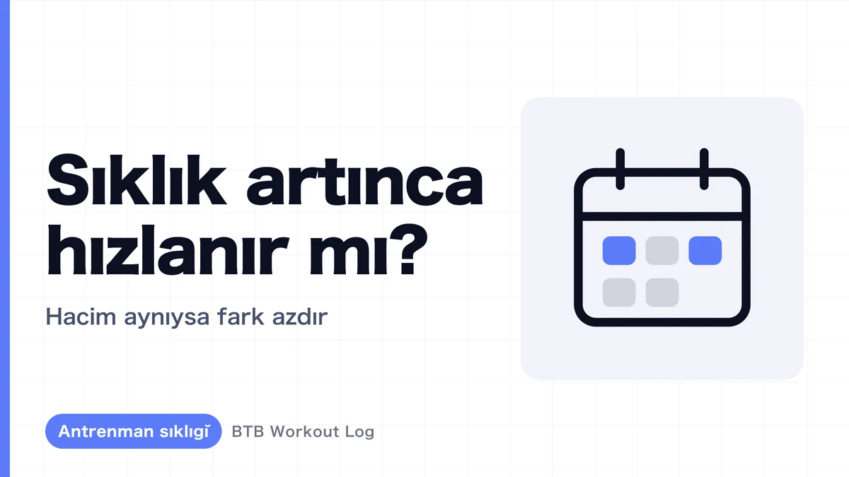Kas Hipertrofisinde Antrenman Sıklığının Sınırı