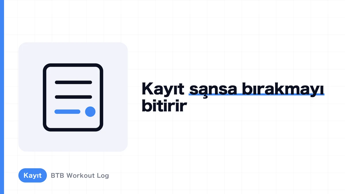 Antrenman İzleme Uygulaması Nasıl Seçilir | Ağırlık, Tekrar ve Hacmi Tutarlı Biçimde Yönetmek
