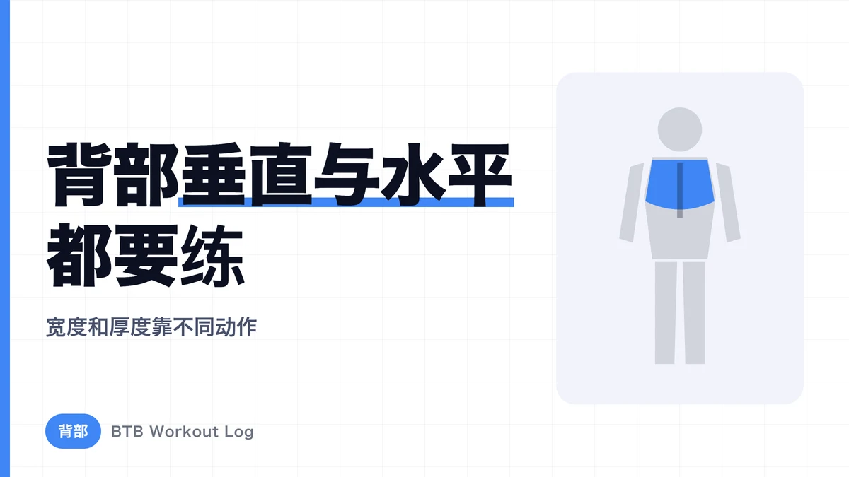 背部增肌训练终极版｜宽度与厚度兼顾的动作搭配方案