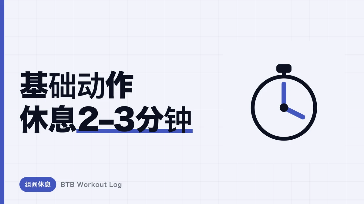 增肌组间休息多久最好？2–3分钟占优的科学依据，破除“短休息更有效”的迷思