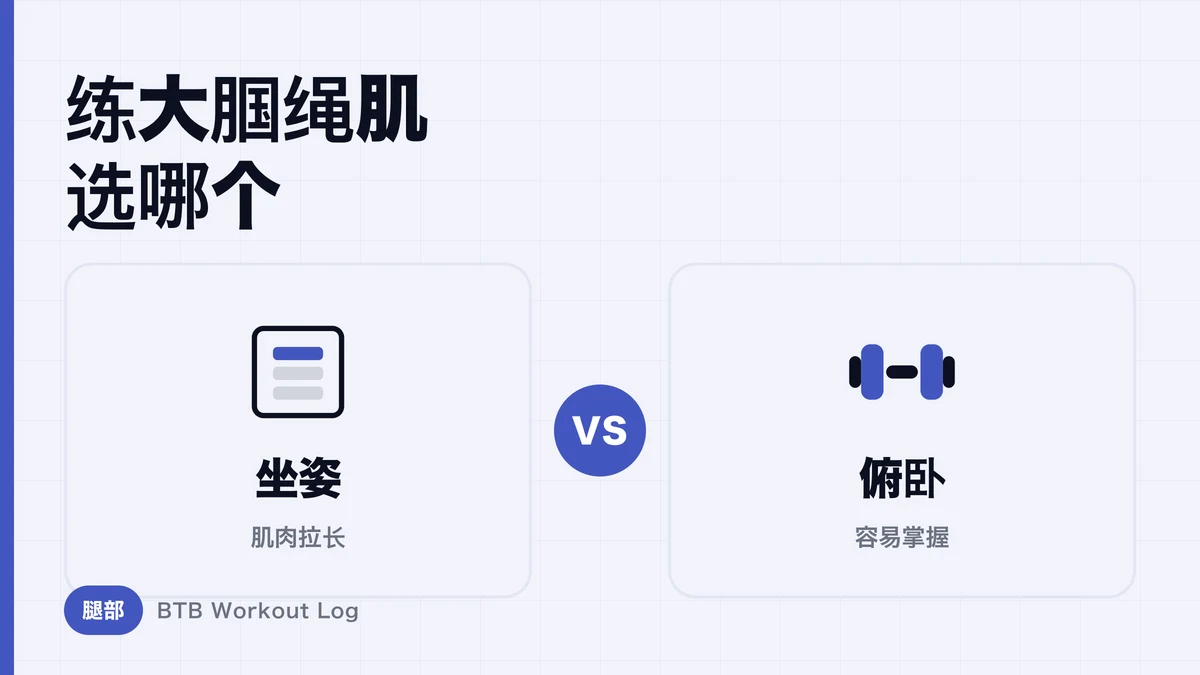 坐姿腿弯举 vs 俯卧腿弯举 | 哪个更能练大腘绳肌？