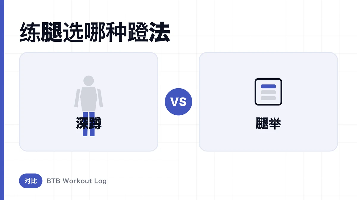 深蹲vs腿部按压,哪个练腿四头肌更有效?