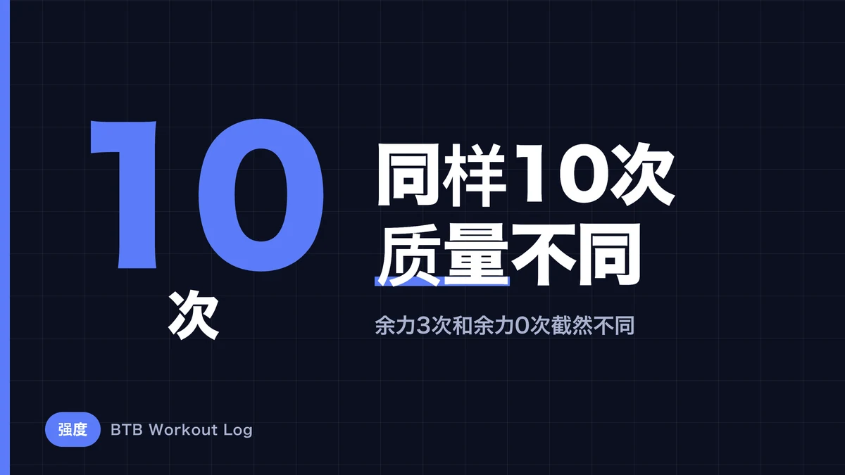 同样10次训练，肌肉肥大效果为什么差异那么大？