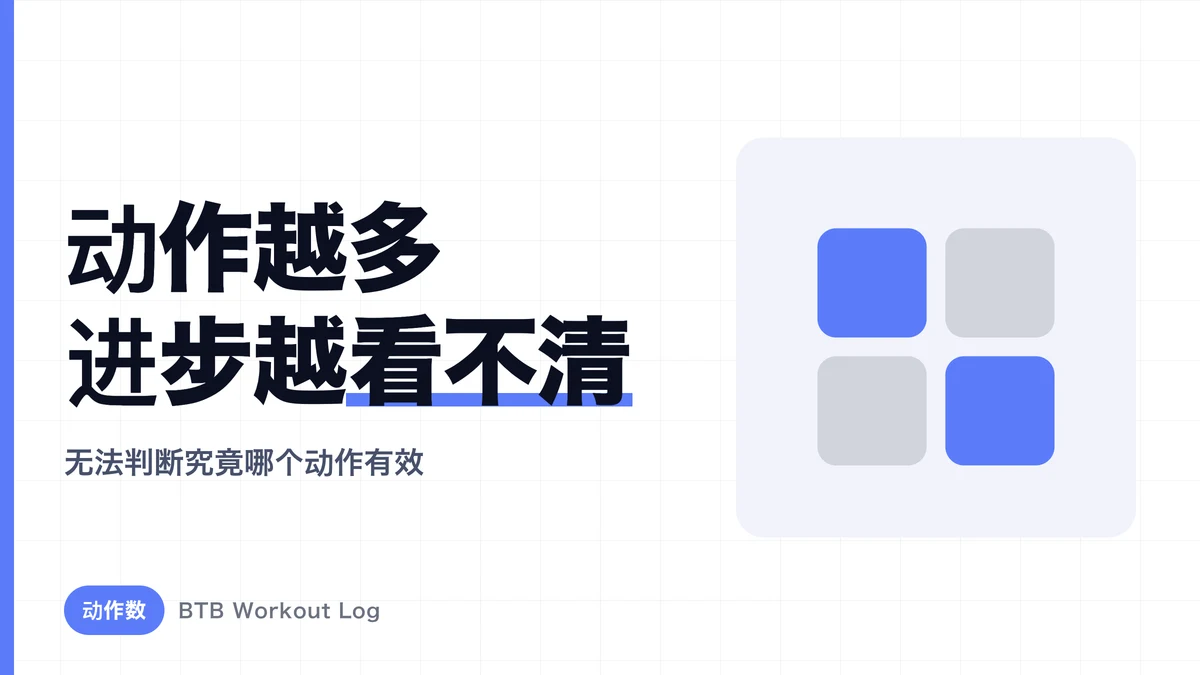为什么增加过多动作会让肌肉肥大进度变得难以察觉？