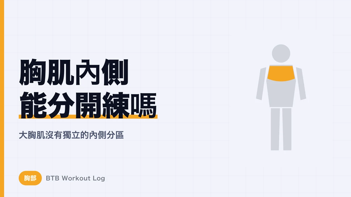 胸肌內側訓練：真的能單獨練？打造大胸肌中縫的真相